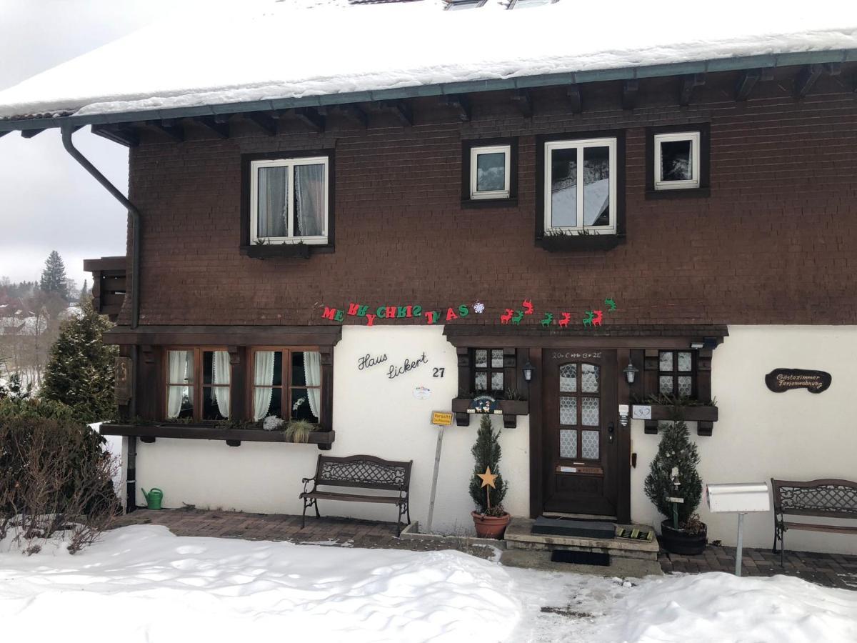 Gaestehaus Lickert Familie Dreher Hinterzarten Esterno foto