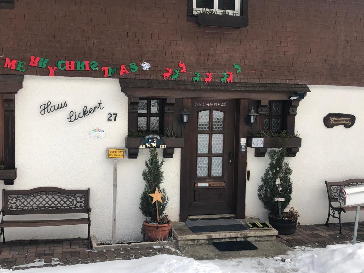 Gaestehaus Lickert Familie Dreher Hinterzarten Esterno foto